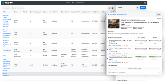 9.0 objective explorer