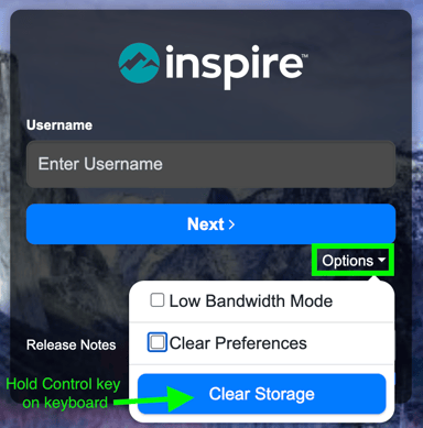 Clear Storage