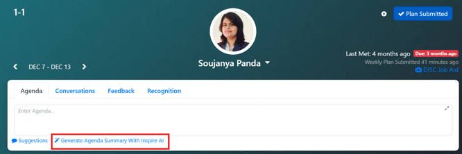 Generate AI generated conversations