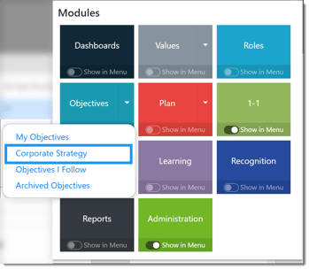 ObjectivesModuleCorpStrategy