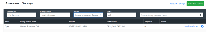 Surveys - Inspire List of Surveys - 2