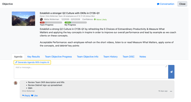 Team Details Inspire AI Agenda 1-1