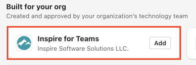 Teams built for your org 3