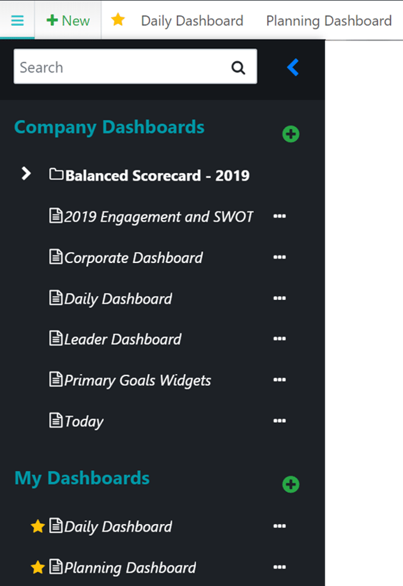 Editing Your Dashboard And Widgets