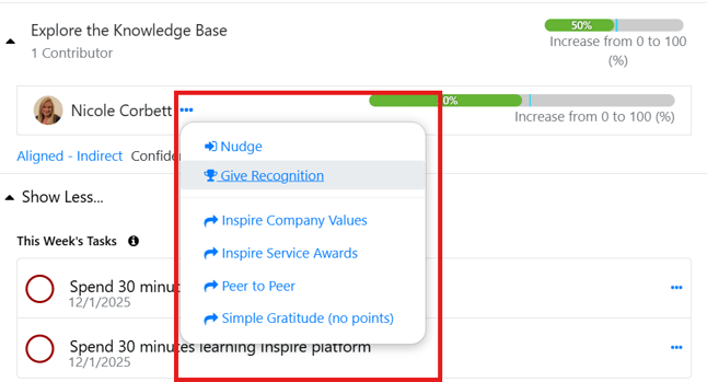 recognition options_side panel